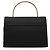 Prada Borsa Tessuto Metallo nera con manico superiore - vista 4