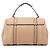 Marc Jacobs Borsa Thompson in pelle Greige - vista 3