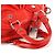 Marc by Marc Jacobs Borsa 2-Way Classic Q Baby Groovee in pelle rossa - vista 10