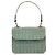 Mulberry Borsa a tracolla in pelle embossed croc Verde Salvia