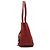 Chloé Borsa Tote in pelle bordeaux con zip laterale e nappina - vista 2