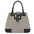 Gucci 002 1103 Beige Canvas Square G Tote Bag
