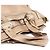 Chloé Borsa Tote Tracy in pelle metallizzata - vista 13