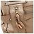 Chloé Borsa Tote Tracy in pelle metallizzata - vista 5
