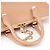 Chloé Borsa 2-Way Baily in pelle Coral Pink - vista 14