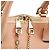 Chloé Borsa 2-Way Baily in pelle Coral Pink - vista 6