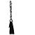 Prada Borsa a Spalla Swing Madras Nera 1996 - vista 2