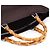 Bamboo Gucci Saco Tote 2-Way em nylon acolchoado castanho com bambu - vista 10