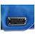 Marc by Marc Jacobs Borsa Bowling Classic Q in pelle martellata blu - vista 6