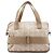 Chanel Borsa 2-Way trapuntata in nylon e pelle beige