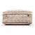 Chanel Borsa 2-Way trapuntata in nylon e pelle beige - vista 5