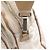 Chanel Borsa 2-Way trapuntata in nylon e pelle beige - vista 7