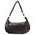 Yves Saint Laurent Borsa a tracolla Hobo Mombasa in pelle marrone scuro