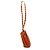 Chloé Borsa a tracolla Helene in pelle marrone chiaro - vista 2