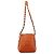Chloé Borsa a tracolla Helene in pelle marrone chiaro - vista 3
