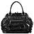 Marc Jacobs Borsa Stam 2-Way in pelle verniciata nera