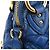 Marc Jacobs Borsa 2-Way Stam in pelle trapuntata blu - vista 7