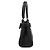 Coach Borsa Tote Hamptons in pelle liscia nera F11199 - vista 2