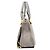 Chloé Borsa a tracolla 2-way Marcie in pelle grigia - vista 2