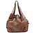 Loewe Borsa a tracolla Anagram in pelle nappa marrone chiaro - vista 3