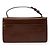Prada Borsa a mano in pelle spazzolato marrone - vista 3