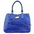 Marc by Marc Jacobs Borsa Tote 2-Way in pelle blu cobalto