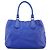 Marc by Marc Jacobs Borsa Tote 2-Way in pelle blu cobalto - vista 3