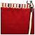 Prada Borsa Tote in raso Raso rossa - vista 10