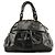 Marc by Marc Jacobs Borsa 2-Way Baby Aidan Twisted Q in pelle nera - vista 3