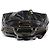 Marc by Marc Jacobs Borsa 2-Way Baby Aidan Twisted Q in pelle nera - vista 4