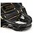 Marc by Marc Jacobs Borsa 2-Way Baby Aidan Twisted Q in pelle nera - vista 9