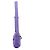 Miu Miu Borsa a tracolla in mesh viola con tasca - vista 2