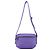 Miu Miu Borsa a tracolla in mesh viola con tasca - vista 3