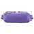 Miu Miu Borsa a tracolla in mesh viola con tasca - vista 5