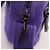 Miu Miu Borsa a tracolla in mesh viola con tasca - vista 9