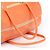 Chloé Borsa Boston Madeleine in pelle arancione - vista 10