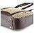 Céline Borsa Tote in tela Macadam beige e marrone - vista 9