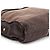 Yves Saint Laurent 166283 Borsa a tracolla in pelle e tela marrone - vista 10
