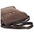 Yves Saint Laurent 166283 Borsa a tracolla in pelle e tela marrone - vista 12