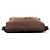 Yves Saint Laurent 166283 Borsa a tracolla in pelle e tela marrone - vista 4