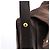 Yves Saint Laurent 166283 Borsa a tracolla in pelle e tela marrone - vista 9