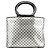 Céline Borsa Tote Macadam Argento - vista 3