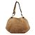 Yves Saint Laurent Borsa a tracolla Nadja con volant in camoscio marrone chiaro 2003 - vista 3