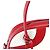 Prada Borsa Bowling B11334 in pelle traforata bianca e rossa - vista 16