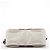 Prada Borsa Bowling B11334 in pelle traforata bianca e rossa - vista 5