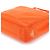 Prada B9444 Orange Wool Strick-Tote Bag - Ansicht 7