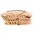 Marc Jacobs Borsa a tracolla Stam in pelle trapuntata beige - vista 5