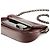 Prada Borsa a spalla Spazzolato Mirror Burgundy 2004 - vista 11