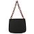 Prada Borsa a tracolla Swing Chain in Tessuto marrone scuro 1996
