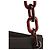 Prada Borsa a tracolla Swing Chain in Tessuto marrone scuro 1996 - vista 6